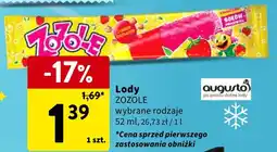 Intermarche Lody ZOZOLE 52 ml oferta