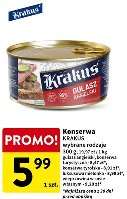 Intermarche Konserwa Krakus 300g oferta