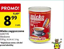 Intermarche Mleko zagęszczone GOSTYŃ 530g oferta