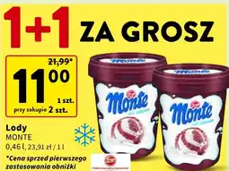 Intermarche Lody MONTE 0,46l oferta