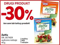 Intermarche Żelfix DR. OETKER 40g oferta