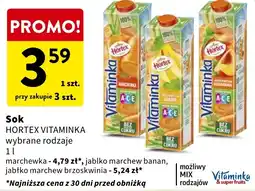 Intermarche Sok HORTEX VITAMINKA 1l oferta