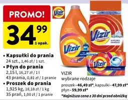 Intermarche Kapsułki do prania 24szt. Płyn do prania 2,15l Proszek do prania 1,925kg oferta