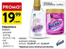 Intermarche Odpamiacz VANISH 0,47kg oferta