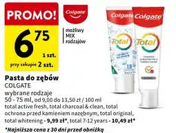 Intermarche Pasta do zębów COLGATE 50-75ml oferta