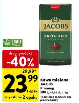 Intermarche Kawa mielona JACOBS 500g oferta