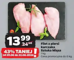 Netto Filet z piersi kurczaka Sztuka Mięsa 1 kg oferta