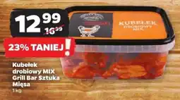 Netto Kubełek drobiowy MIX Grill Bar Sztuka Mięsa 1 kg oferta