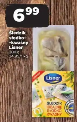 Netto Śledzik słodko-kwaśny Lisner 200 g oferta