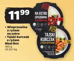 Netto Wieprzowina z ryżem na ostro / Tajski kurczak z ryżem Meal Box 360 g oferta