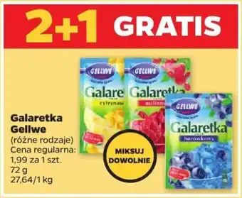 Netto Galaretka Gellwe 72 g oferta