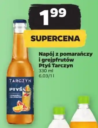 Netto Napój z pomarańczy i grejpfrutów Ptyś Tarczyn 330 ml oferta