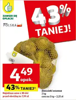 Auchan Ziemniaki wczesne 2 kg oferta