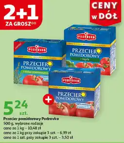 Auchan Przecier pomidorowy Podravka 500 g oferta