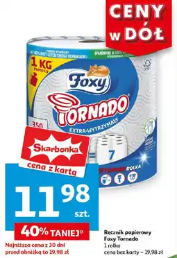 Auchan Ręcznik papierowy Foxy Tornado oferta