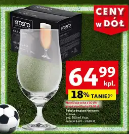 Pokale do piwa Harmony Krosno 6 szt.