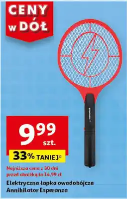 Auchan Elektryczna łapka owadobójcza Annihilator Esperanza oferta