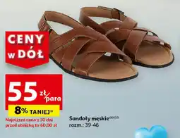 Auchan Sandały męskie oferta