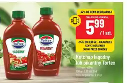 Polomarket Ketchup łagodny lub pikantny Tortex Unilever 470 g oferta