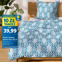 Lidl Pościel z bawełny renforcé 140 x 200 cm oferta
