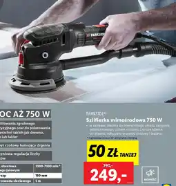 Lidl PARKSIDE Szlifierka mimośrodowa 750 W oferta