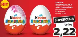 Kaufland KINDER Jajko czekoladowe 20g oferta