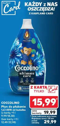 Kaufland COCCOLINO Płyn do płukania 1,6l oferta