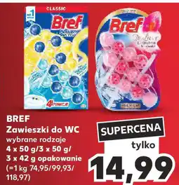 Kaufland BREF Zawieszki do WC 4x50g/3x50g/3x42g oferta
