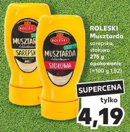 Kaufland ROLESKI Musztarda 275g oferta