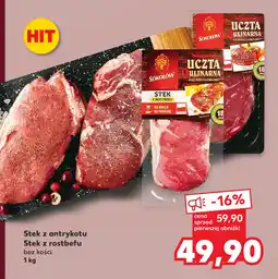 Kaufland Stek z antrykotu / Stek z rostbefu 1kg oferta