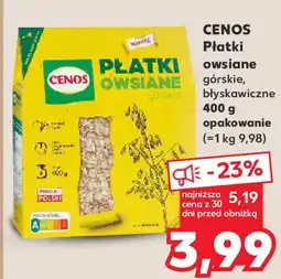Kaufland CENOS Płatki owsiane 400g oferta