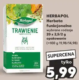 Kaufland HERBAPOL Herbata funkcjonalna 20x2,5/2g oferta