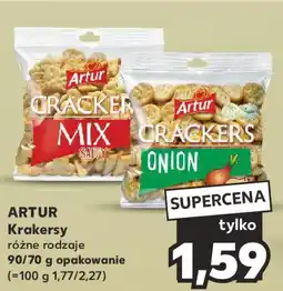 Kaufland ARTUR Krakersy 90/70g oferta