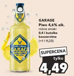Kaufland GARAGE Piwo 4,6% alk. 0,4l oferta