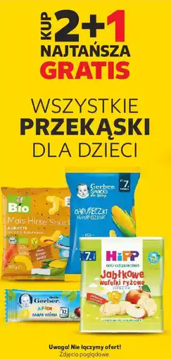 Kaufland WSZYSTKIE PRZEKĄSKI DLA DZIECI oferta