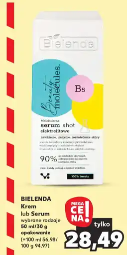 Kaufland BIELENDA Krem lub Serum 50ml/30g oferta