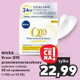 Kaufland NIVEA Krem Q10 przeciwzmarszczkowy 50ml oferta