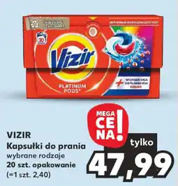 Kaufland VIZIR Kapsułki do prania 20szt oferta