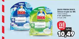 Kaufland DUCK FRESH DISCS Żelowe krążki do WC 6szt oferta
