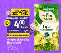 Polomarket Herbatka ziołowa lipa Zielnik Polski Herbapol 20 szt. oferta