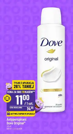 Polomarket Antyperspirant Dove Original 150 ml oferta