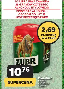 Netto Piwo Żubr oferta