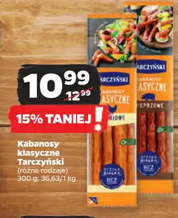 Netto Kabanosy klasyczne Tarczyński oferta