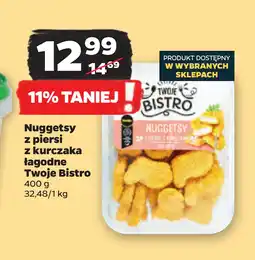 Netto Nuggetsy z piersi z kurczaka łagodne Twoje Bistro oferta