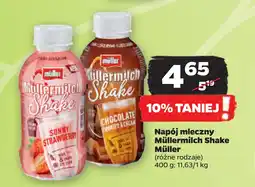 Netto Napój mleczny Müllermilch Shake Müller oferta