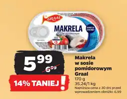 Netto Makrela w sosie pomidorowym Graal oferta
