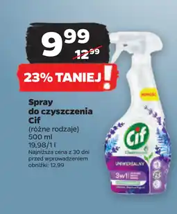 Netto Spray do czyszczenia Cif oferta