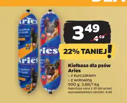 Netto Kiełbasa dla psów Aries oferta