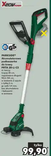 Kaufland PARKSIDE Akumulatorowa podkaszarka do trawy PRTA 20-Li C3 oferta