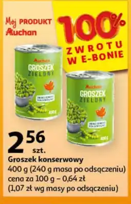 Auchan Groszek konserwowy Auchan oferta